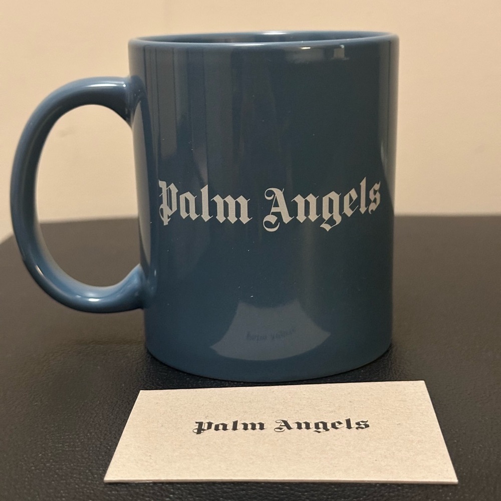 Palm Angels Classic Logo Cup Blue White